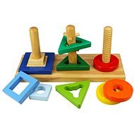 Wooden Motor Toy - Put On and Turn - Motor Skill Toy