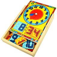  Pointer and digital clock in a box  - Children's Clock