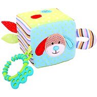 Bigjigs Textile Cube - Bruno Dog - Pushchair Toy