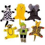  Finger puppets - set Safari  - Figure