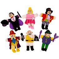  Finger puppets - set Circus entertainers  - Figure