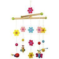 Hanging Carousel - Flowers and butterflies - Cot Mobile