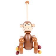 Pull-Along Toy Monkey - Push and Pull Toy