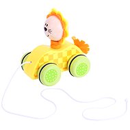  Pull-along toy on a string - Lion  - Push and Pull Toy