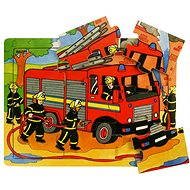 Wooden Jigsaw Puzzle - Firefighters - Jigsaw
