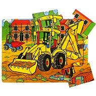 Wooden puzzle - Excavator - Jigsaw
