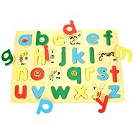 Wooden jigsaw puzzle - English alphabet with pictures - Jigsaw Puzzle