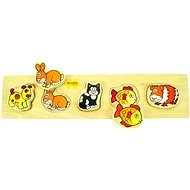  Wooden broad insertion puzzle - Pets  - Jigsaw