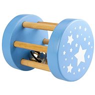  Rattles - The Peasant in blue cage  - Baby Rattle