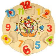 Wooden Puzzle - Clock and Clown - Puzzle