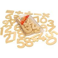 Drevené hračky – Číslice a počítanie - Didaktická hračka