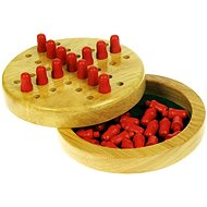 Wooden game - Mini solitaire - Social Game