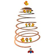  Hanging Carousel - Spiral with bow  - Cot Mobile
