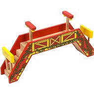  Wooden train sets - Overhead crossing the track  - Rail Set Accessory