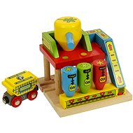 Wooden train sets - Cement - Rail Set Accessory