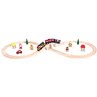 Wooden train set with CN train - Train Set