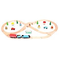 Wooden Train Drivers - 42-Piece Eight - Train Set