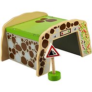 Wooden slot car - Tunnel wooden path  - Slot Car Track Accessory