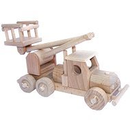 Fából készült játékok - Autó platóval - Fa makett