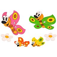 Wooden decoration - Butterflies decoration sets 2 - Children's Bedroom Decoration