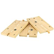  Wooden slot car - long wooden path 3pcs  - Slot Car Track Accessory