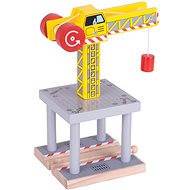 Bigjigs Big Yellow Crane - Rail Set Accessory