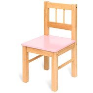 Baba fa szék - rózsaszín - Játék bútor