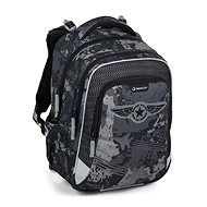 BAGMASTER LUMI 24 B school backpack - fighter jets - School Backpack