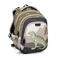 BAGMASTER LUMI 24 C school backpack - dinosaur - School Backpack