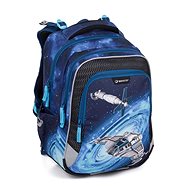 BAGMASTER LUMI 24 D school backpack - spaceship - School Backpack