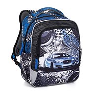 BAGMASTER MINI 24 B Preschool Backpack - Car - School Backpack