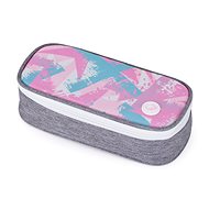 BAGMASTER PORTO 24 B school pencil case - pink and blue - Pencil Case