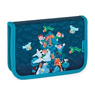 BAGMASTER LUMI 24 E school pencil case - cube world - Pencil Case