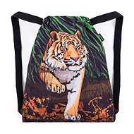 BAGMASTER BETA 24 B school bag for slippers / gym bag - tiger - Drawstring Bag