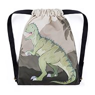 BAGMASTER LUMI 24 C school bag for slippers / gym bag - dinosaur - Shoe Bag