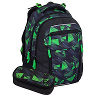 BAGMASTER PORTO 24 A school set - black-green - School Set