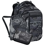 BAGMASTER LUMI 24 B small school set for first graders - fighter jets - School Set
