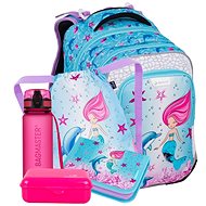 BAGMASTER LUMI 24 A large school set for first graders - mermaid - School Set