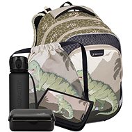 BAGMASTER LUMI 24 C large school set for first graders - dinosaur - School Set