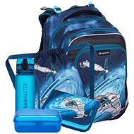 BAGMASTER LUMI 24 D large school set for first graders - spaceship - School Set