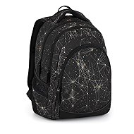BAGMASTER školní batoh Digital 25 A, vesmír - School Backpack