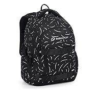 BAGMASTER Nomad 25 A School Backpack, Black/White - School Backpack