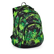 BAGMASTER Lincoln 25 A School Backpack, Green/Black - School Backpack