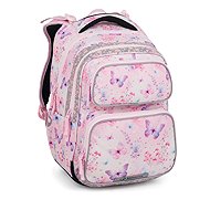 BAGMASTER Dopi 25 A School Backpack, Butterflies - School Backpack