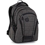 BAGMASTER School Backpack Bag 25 A, Grey - School Backpack