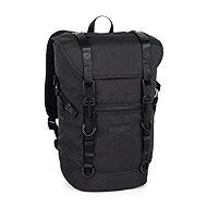 BAGMASTER Messenger 24 A Urban Backpack, Black - City Backpack