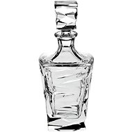Crystal Bohemia Whisky Dcanter Zig Zag 750ml - Carafe 