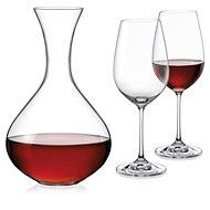 Crystalex Wine Set Viola (Set 1 Decanter +2 Glasses) - Carafe 