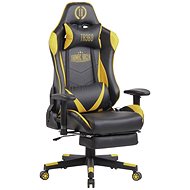 BHM Germany Lux, Black-yellow - Gaming Chair