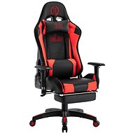 BHM Germany Turbo LED, Synthetic Leather, Black / Red - Gaming Chair